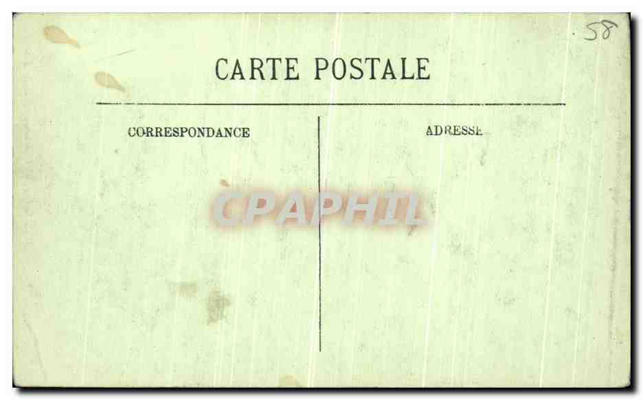 Nevers — La Cathédrale St-Cyr — Couronnement de la Tour. LL. n°20 — Verso