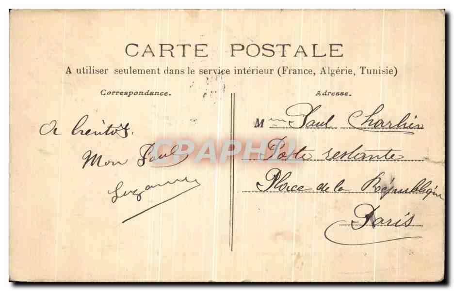 CPA Nevers Entree de la Ville et Vue Generale — Rückseite