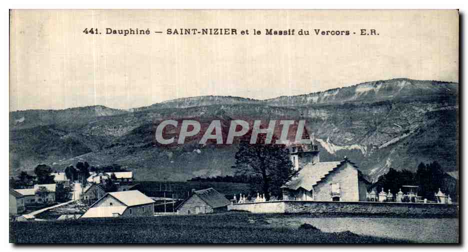Saint-Nizier und das Massiv des Vercors — Dauphiné — E.R. — n° 441