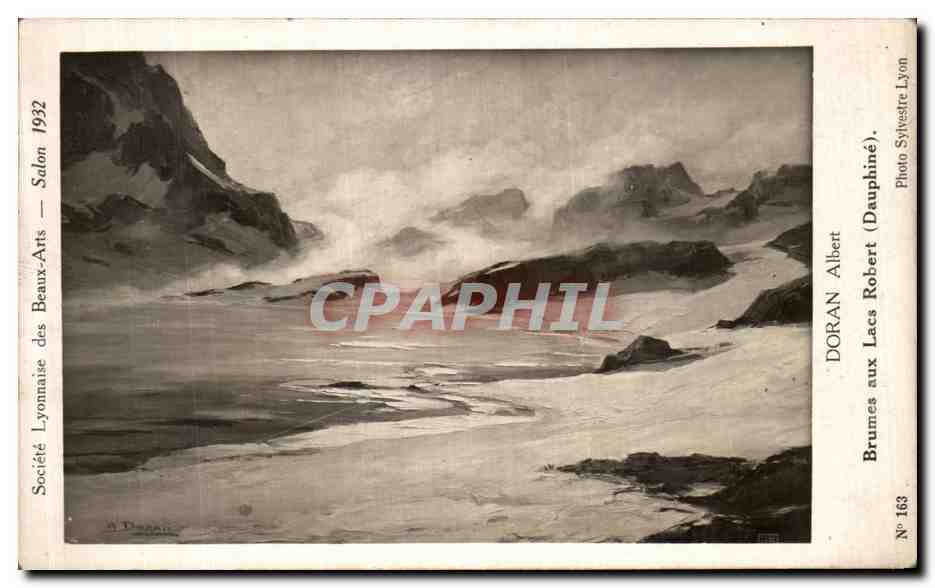 Brumes aux Lacs (Dauphiné) — Albert Doran — Société Lyonnaise des Beaux-Arts, Salon 1932, N° 163