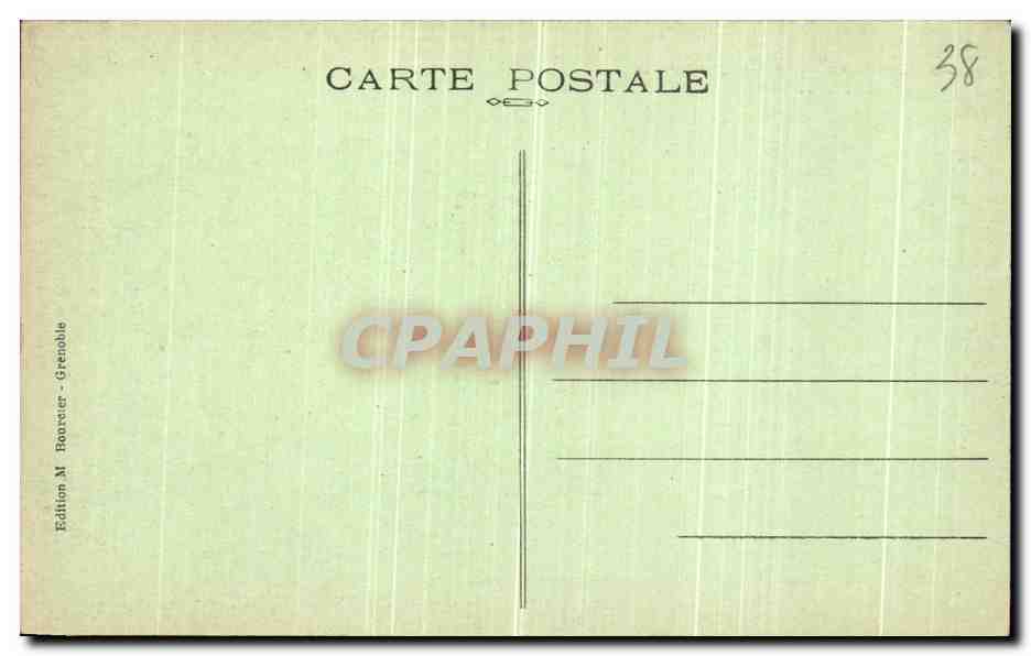 Les Lacs Robert — Massif de Belledonne — Dauphiné — Édition M. Bauret, Grenoble — Reverso