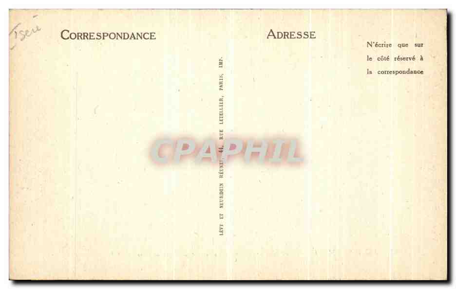 Les Gorges de la Bourne et le Bouraillon — LE DAUPHINÉ — LL — Rückseite