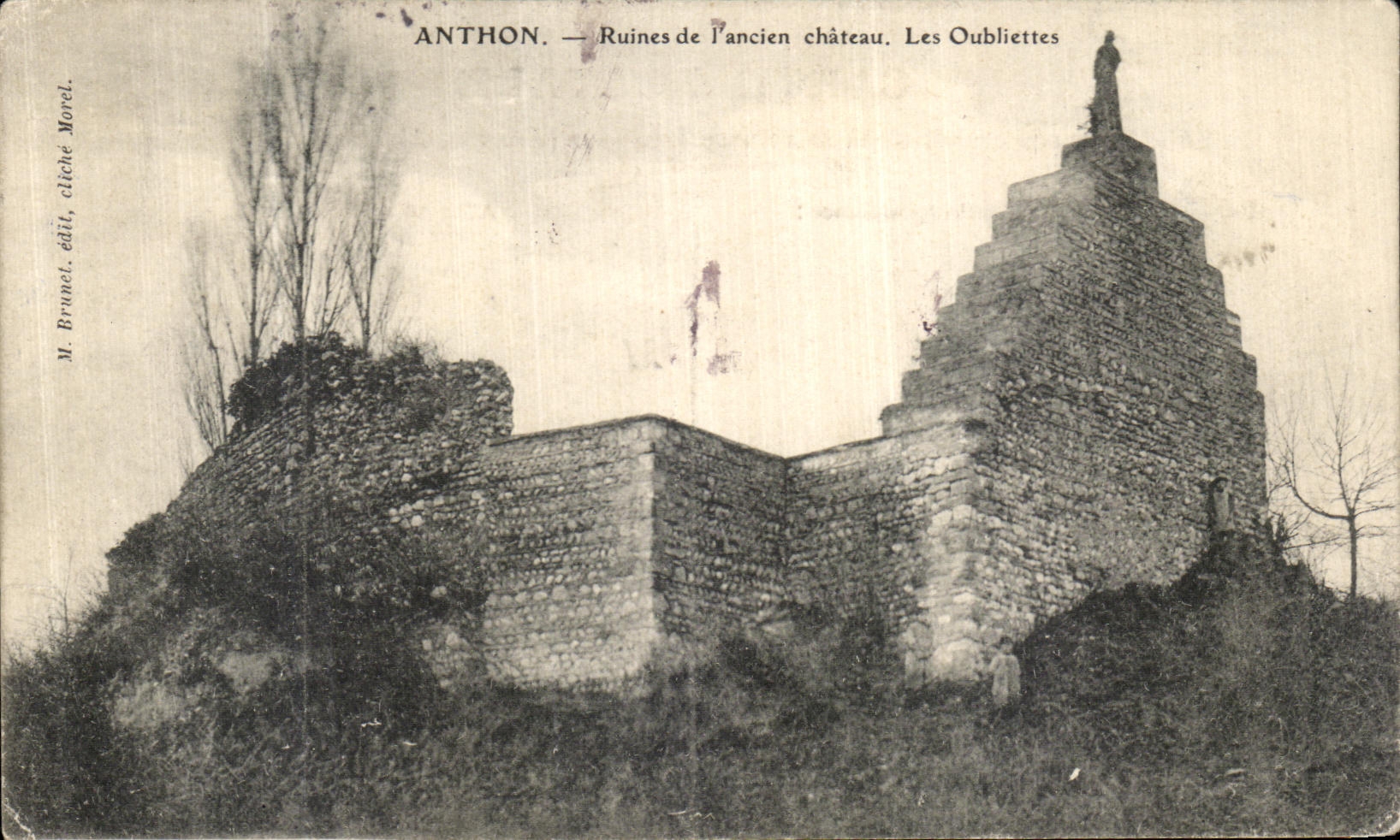 Anthon — Ruines de l'ancien château, Les Oubliettes — M. Brunet, éditeur