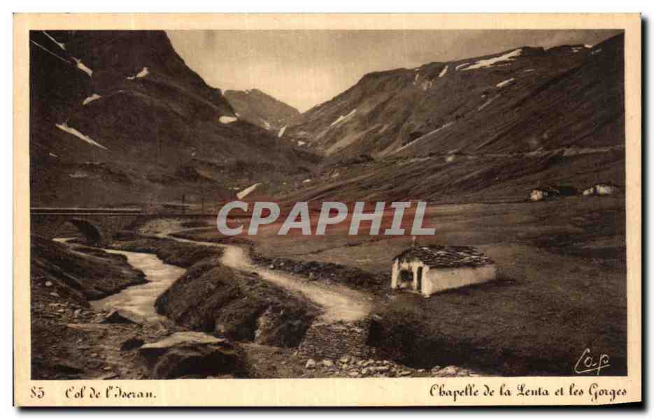 Col de l'Iseran — Chapelle de la Lenta et les Gorges — Cie des Arts Photographiques