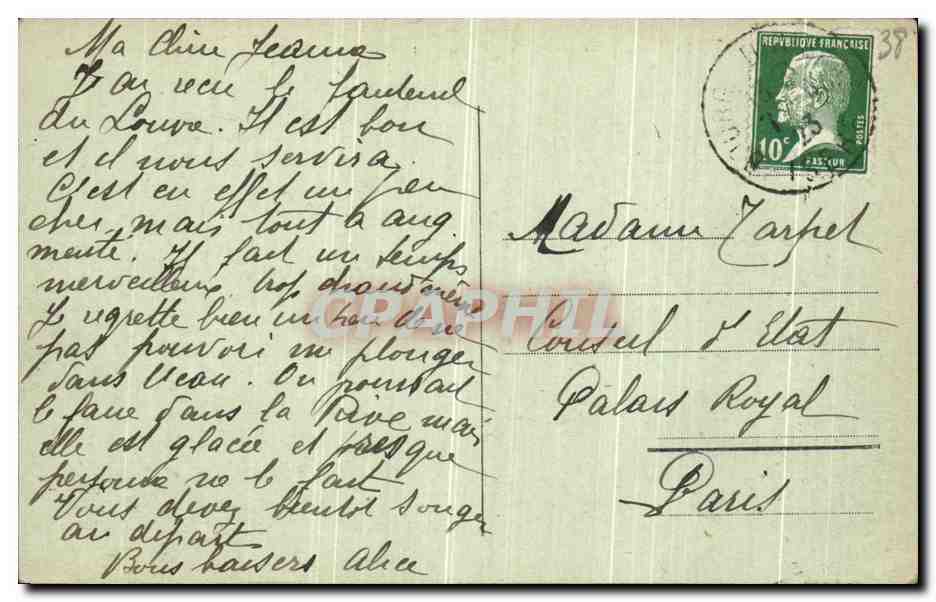 Dauphiné — Valley of the Romanche and the Grandes Rousses — E.R. — n° 316 — Back