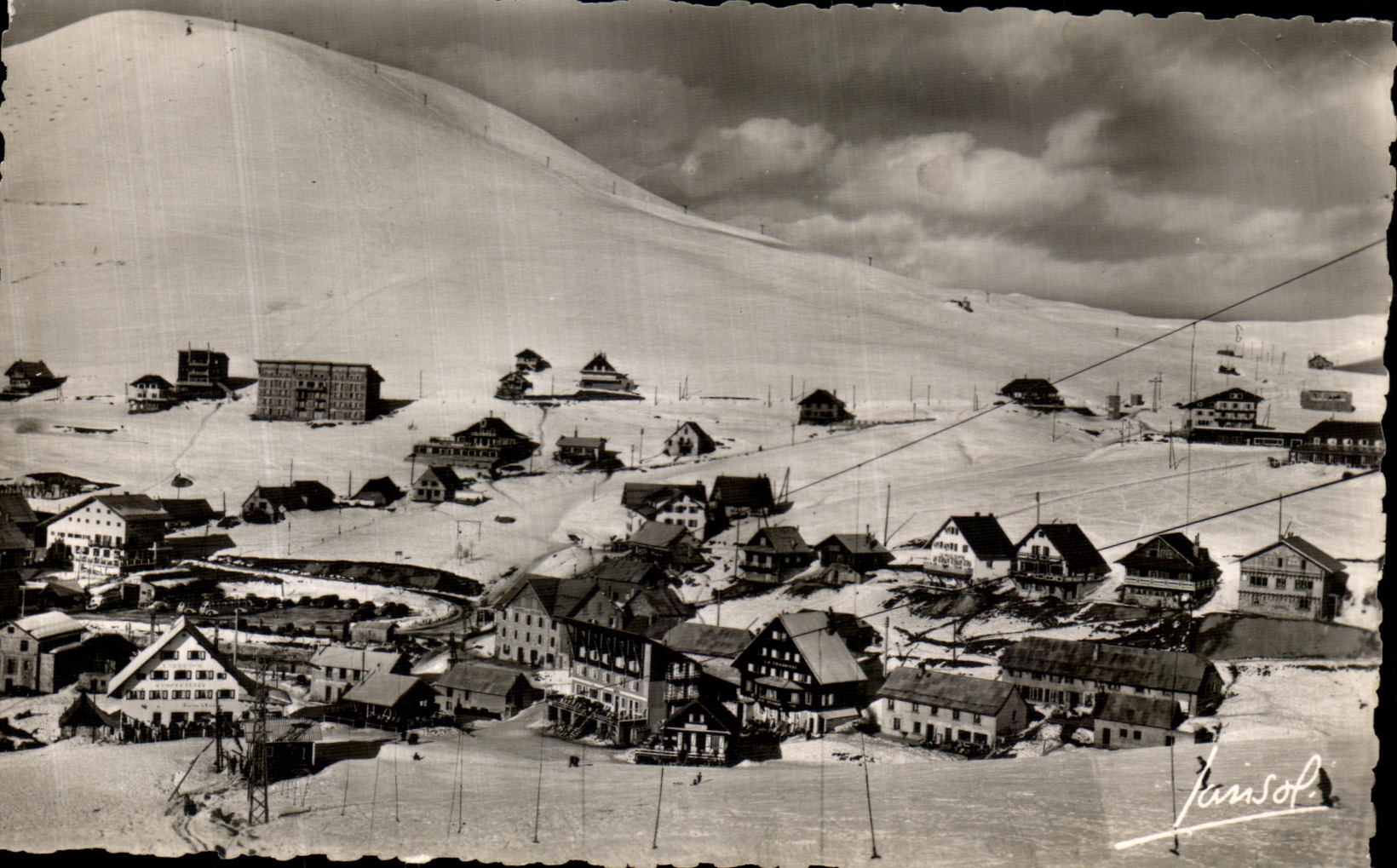 L'Alpe d'Huez (Frankreich) — Allgemeiner Blick — Verlag 'Lunisol'