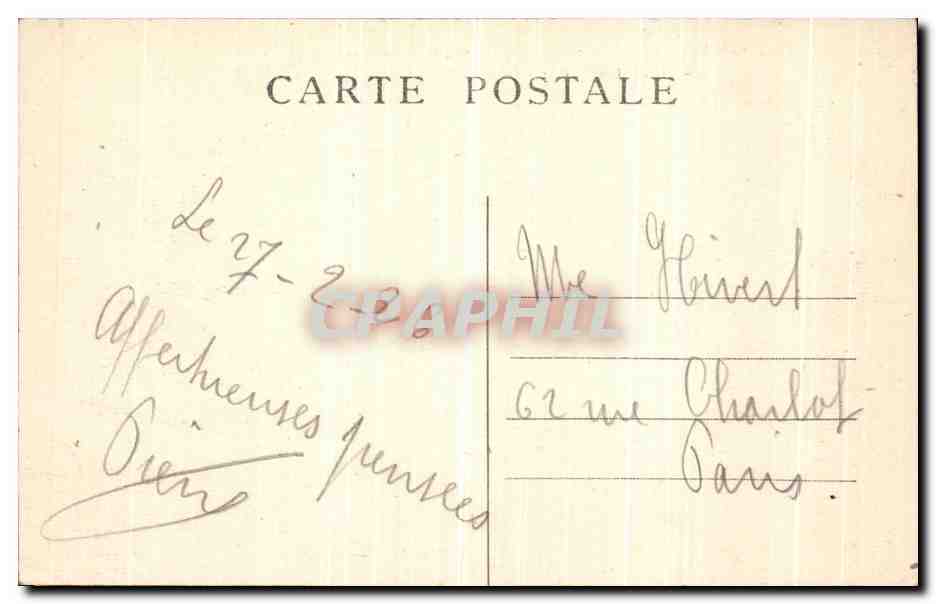 Dauphiné — Chemin de fer électrique de la Mure — La Ligne et les Abîmes du Drac — E.R. — Achterkant