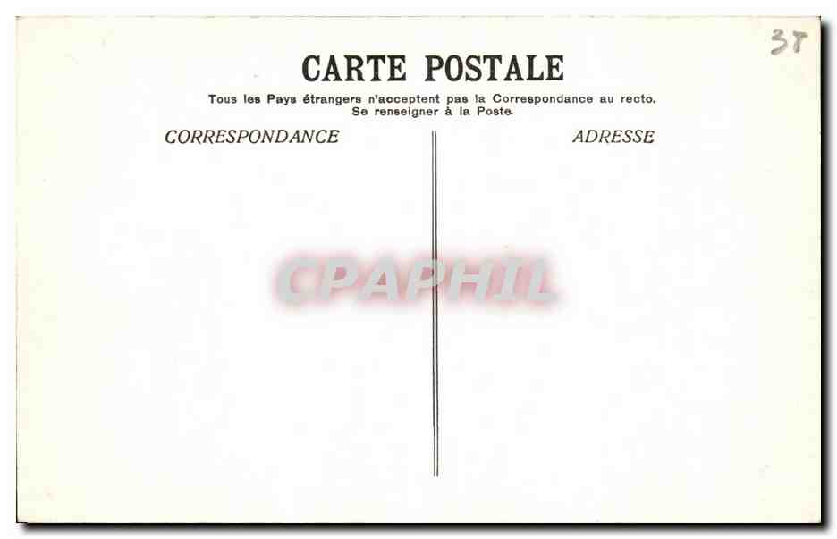 Le pont St-Guillerme et la Romanche - Dauphiné - Bourg d'Oisans - E.R. - n°727 — Rückseite
