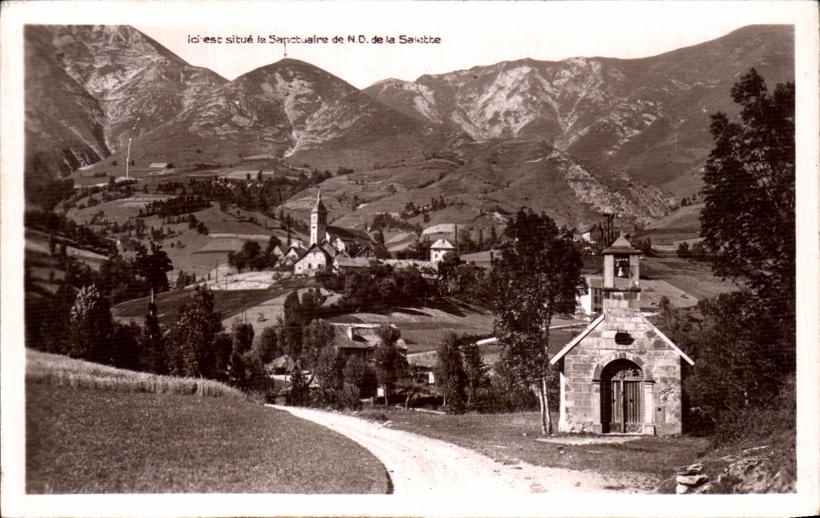 Notre-Dame de la Salette — Sanctuaire et village — Éditeur Alzim (Isère)