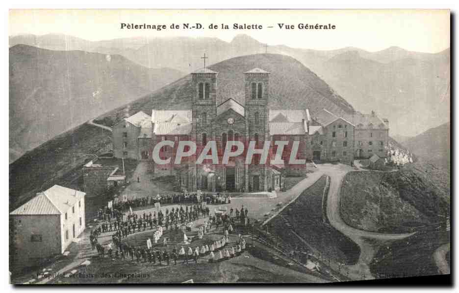 Pilgerung der Notre-Dame de la Salette – Allgemeine Ansicht — Eigentum der Kaplanen