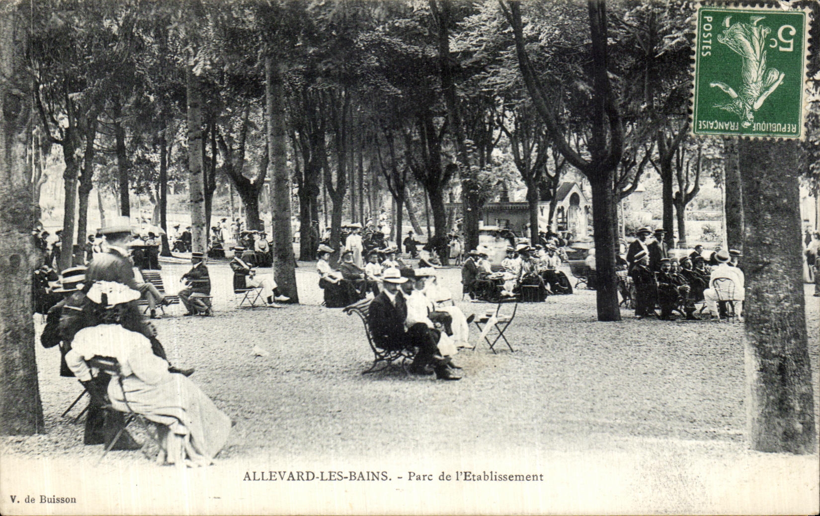 Allevard-les-Bains — Parc de l'Établissement — V. de Buisson