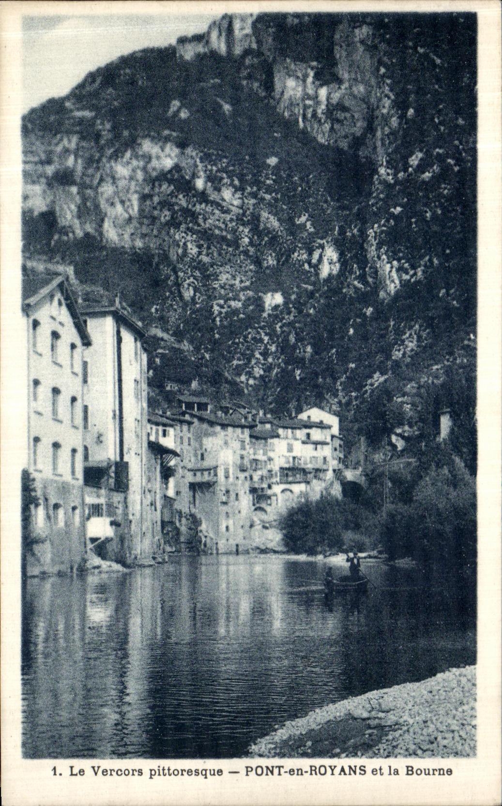 Le Vercors pittoresque — PONT-en-ROYANS et la Bourne