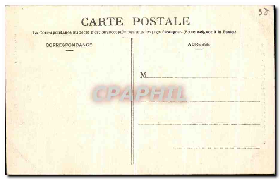 Saint-Laurent-du-Pont — L'Église — J.G. édit. Voiron - 24 — Verso