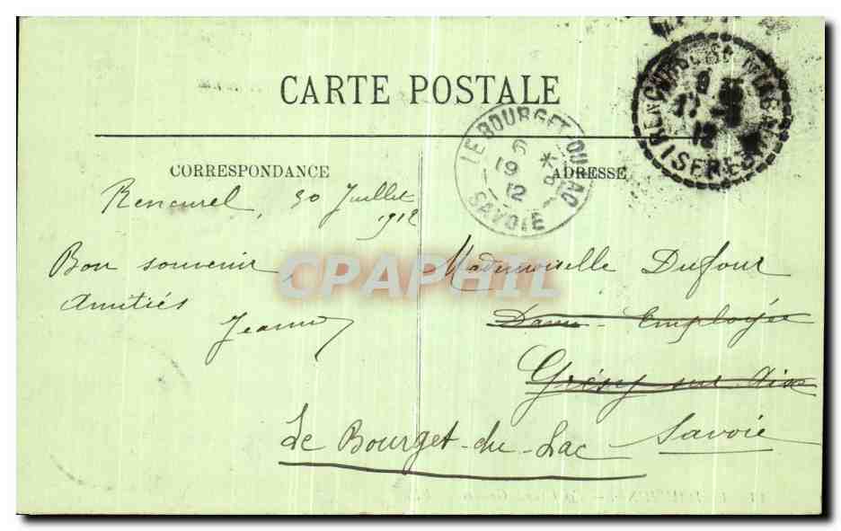 Le Dauphiné — Les Grands Goulets — LL. — n°13 — Reverso