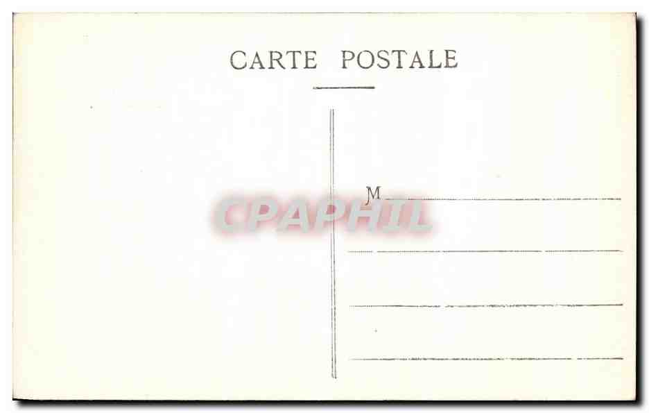 CPA Dauphine La Grave L Arboretum — Verso