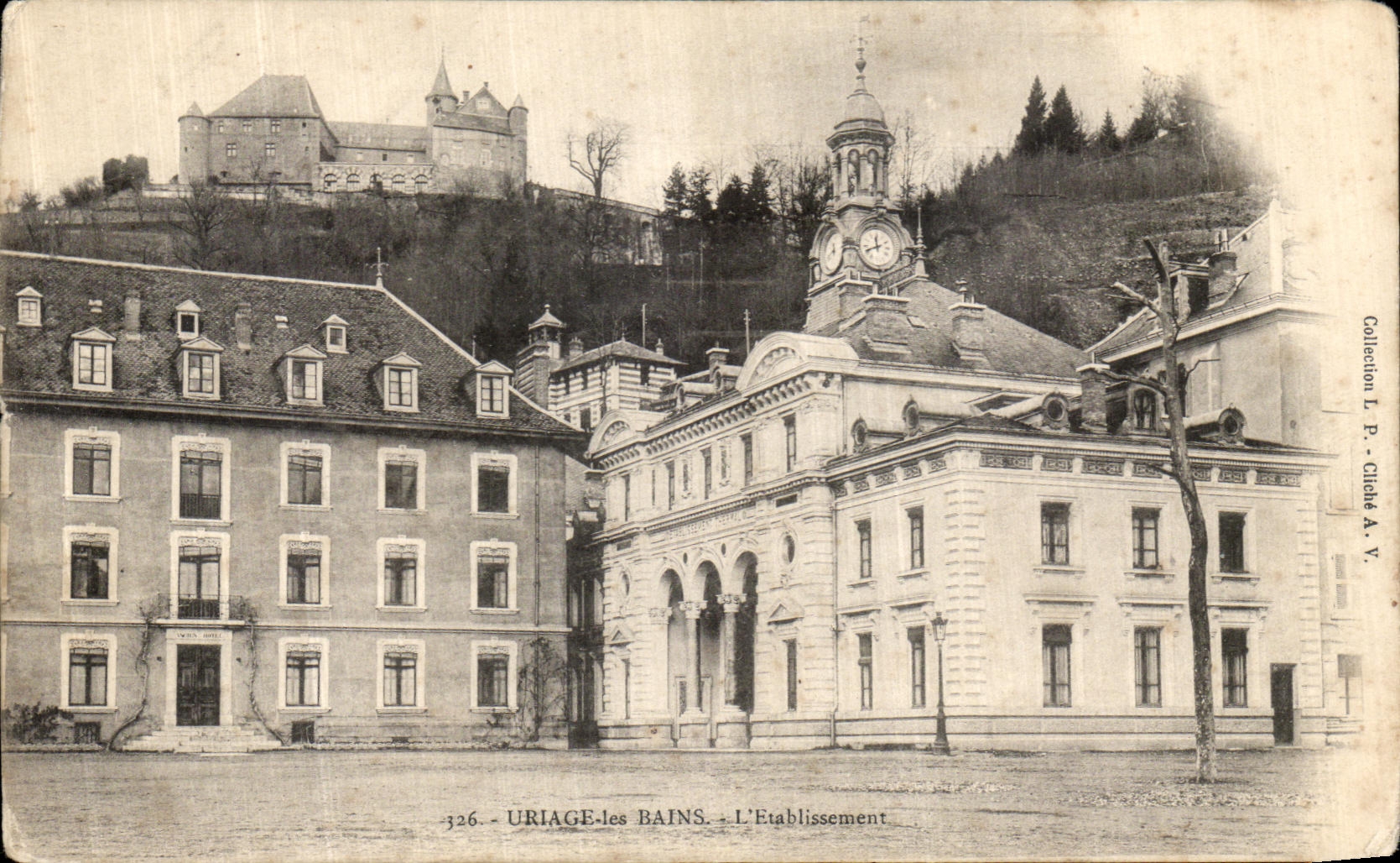 CPA Uriage Les Bains L Etablissement