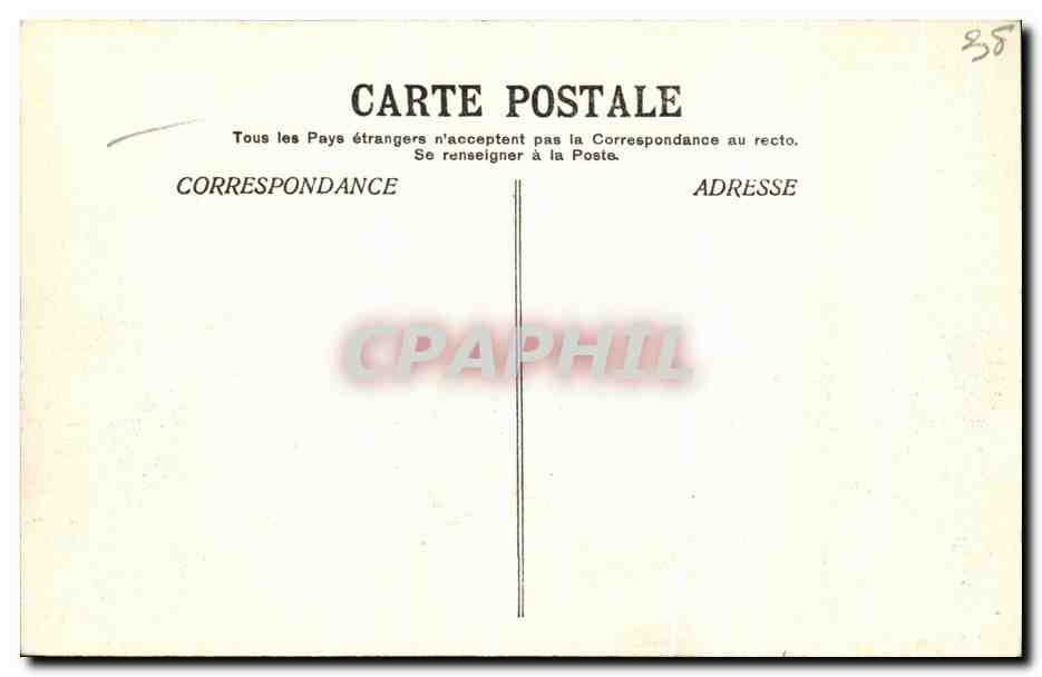 Dauphiné - Château de Vizille et monument du Centenaire - E.R. - n°351 — Rückseite