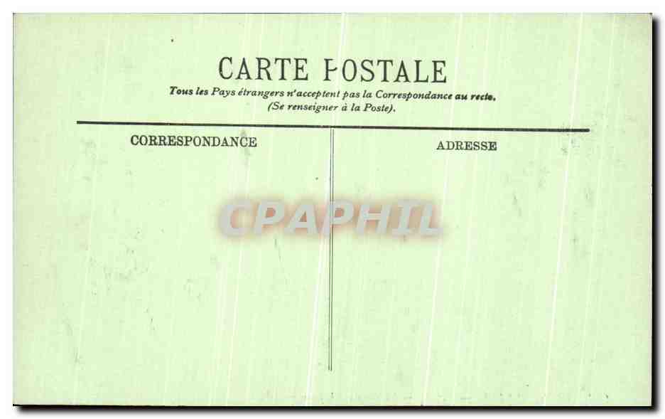 Vizille — Entrée du Château — LL. — CPAPHIL n°968 — Rückseite