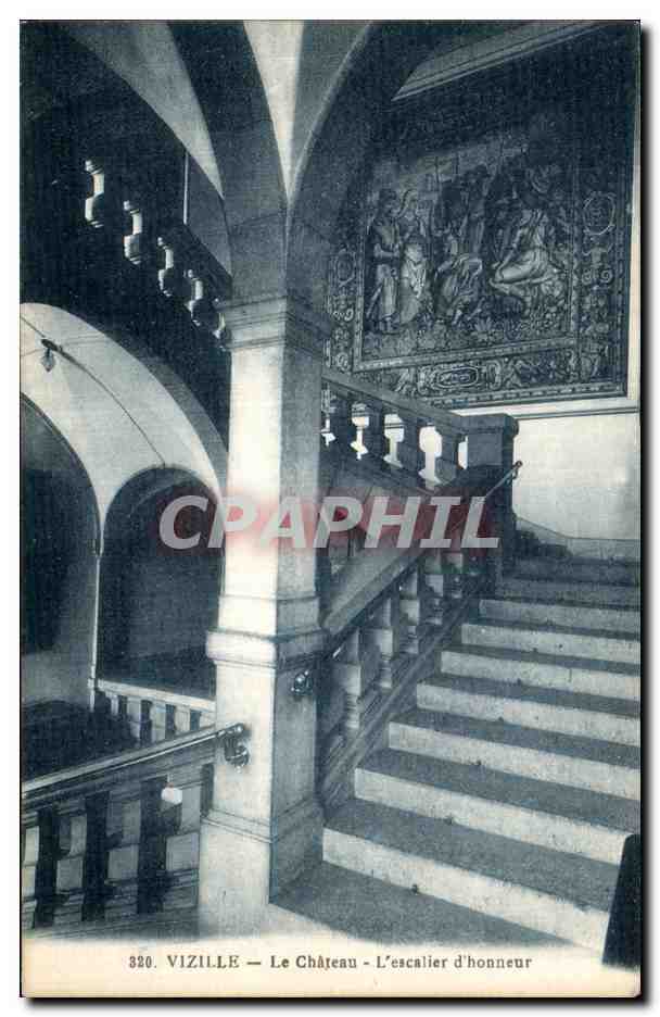Vizille — Le Château — L'escalier d'honneur