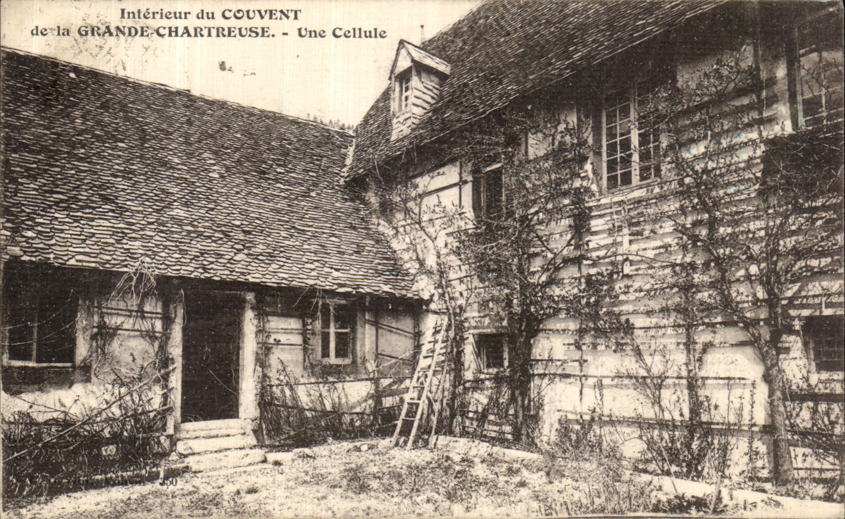 Intérieur du Couvent de la Grande-Chartreuse - Une Cellule