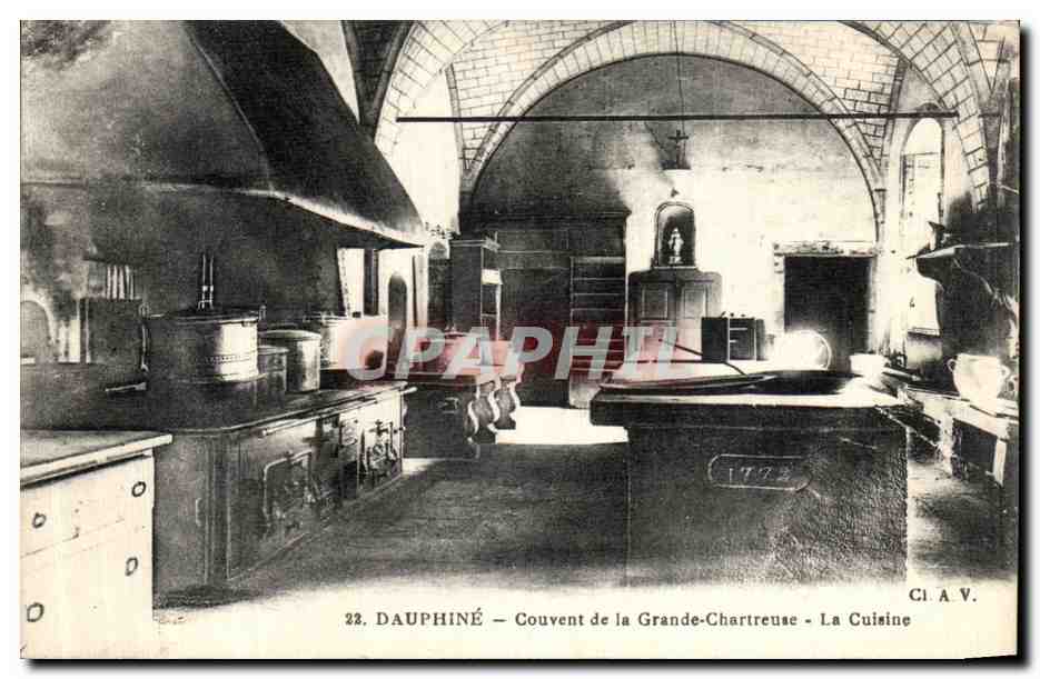 CPA Dauphine Couvent de la Grande Chartreuse La Cuisine