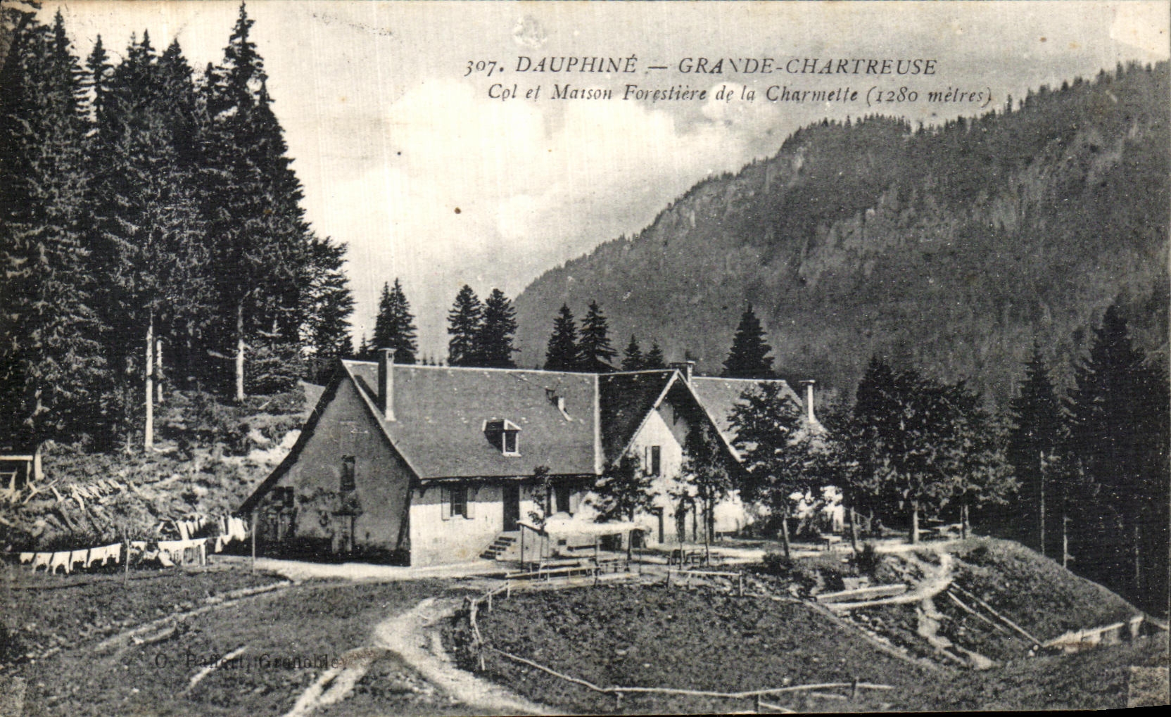 CPA Grande Chartreuse Col et maison forestiere de la Charmette 