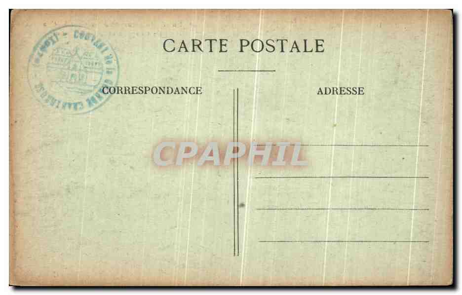 Entrée du Couvent de la Grande-Chartreuse — La Chapelle et le Grand Som — C. A. V. — Reverso