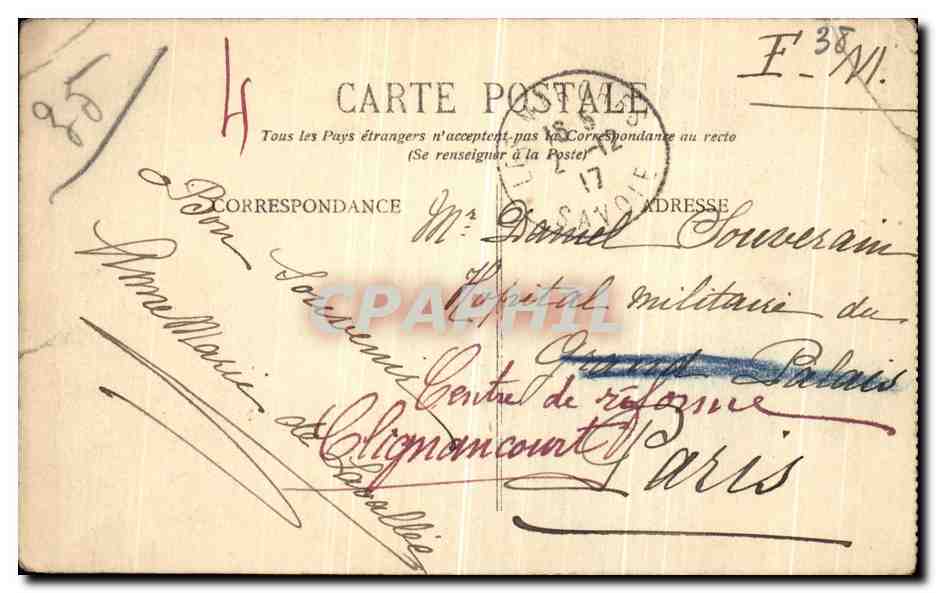 CPA Chartreuse Dauphine Route de la Grande Le Pont St Bruno — Reverso