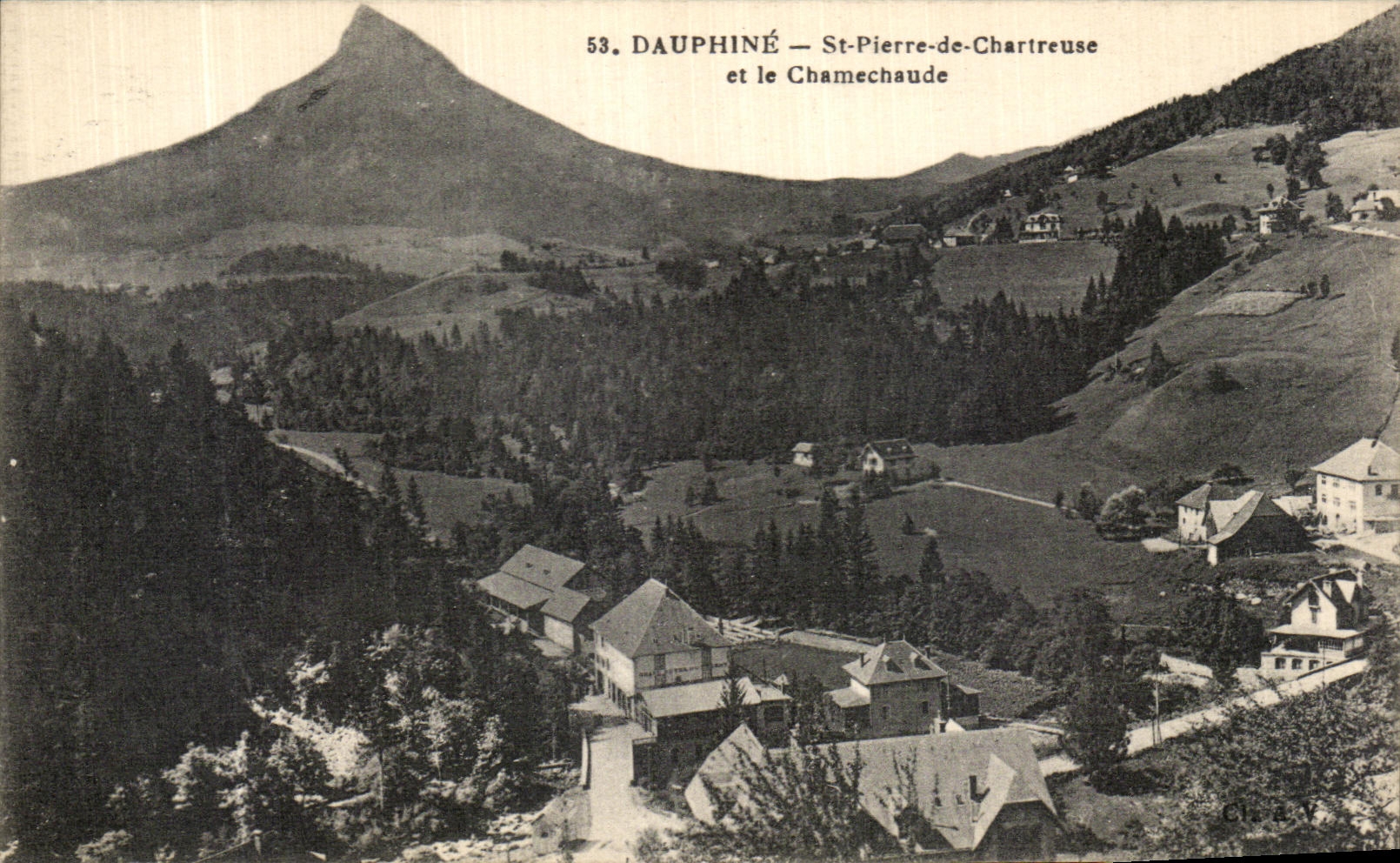 St-Pierre-de-Chartreuse und der Chamechaude — Dauphiné — Verlag Chez X, n° 53