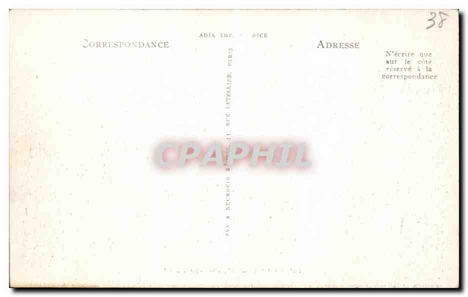 Grenoble — L'Université — LL — Verso