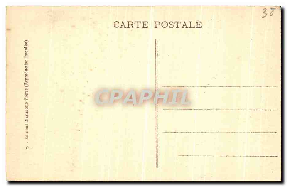 CPA Grenoble Les Vieux Quartiers La Montee de Chellemont — Verso