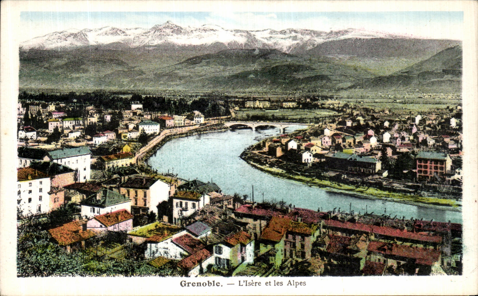 CPA Grenoble L Isere et les Alpes