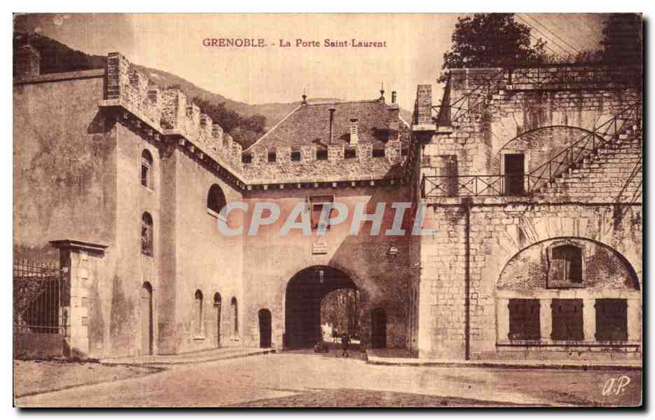 CPA Grenoble La Porte Saint Laurent