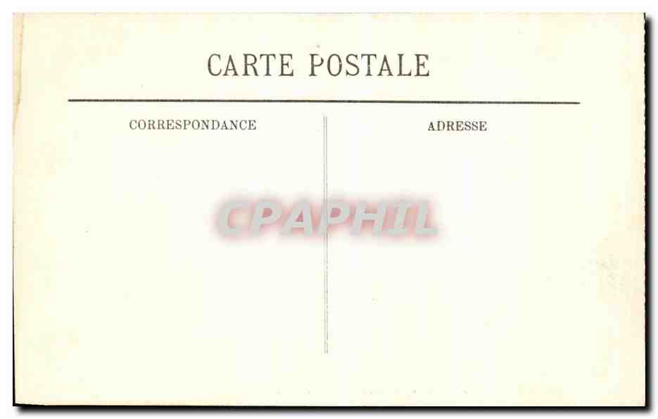 CPA Grenoble Le Palais de justice et Statue de Bayard — Verso