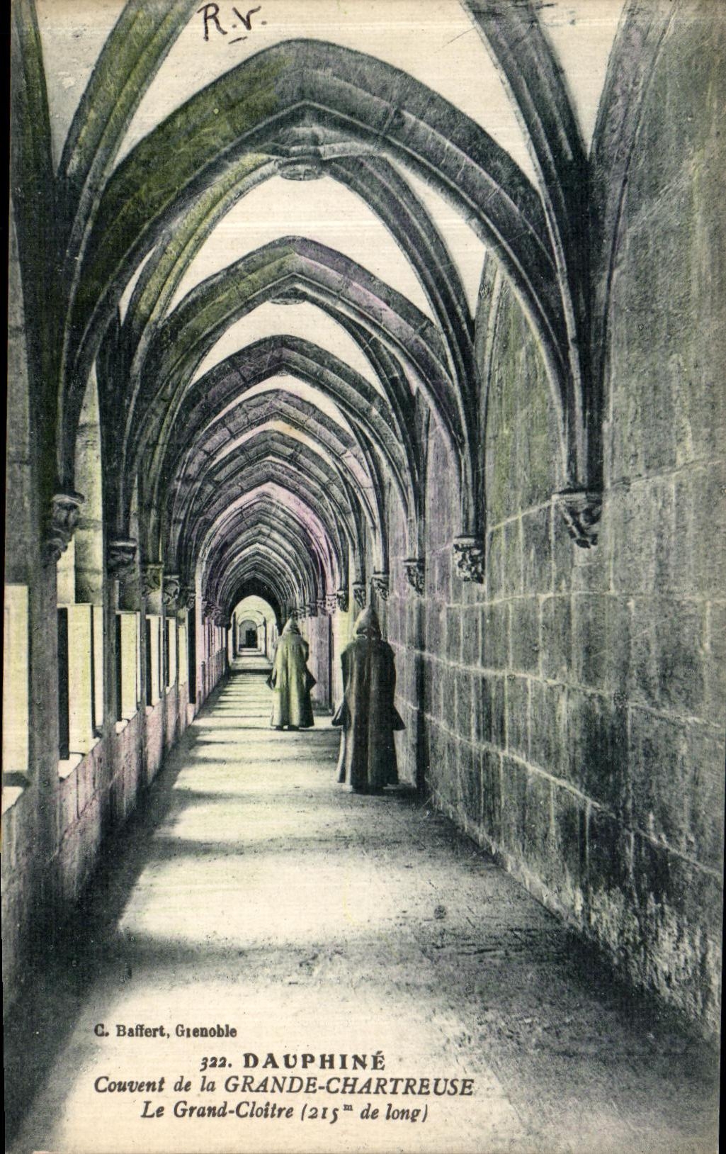Grand-Cloître du Couvent de la Grande-Chartreuse — Grenoble — C. Baffert