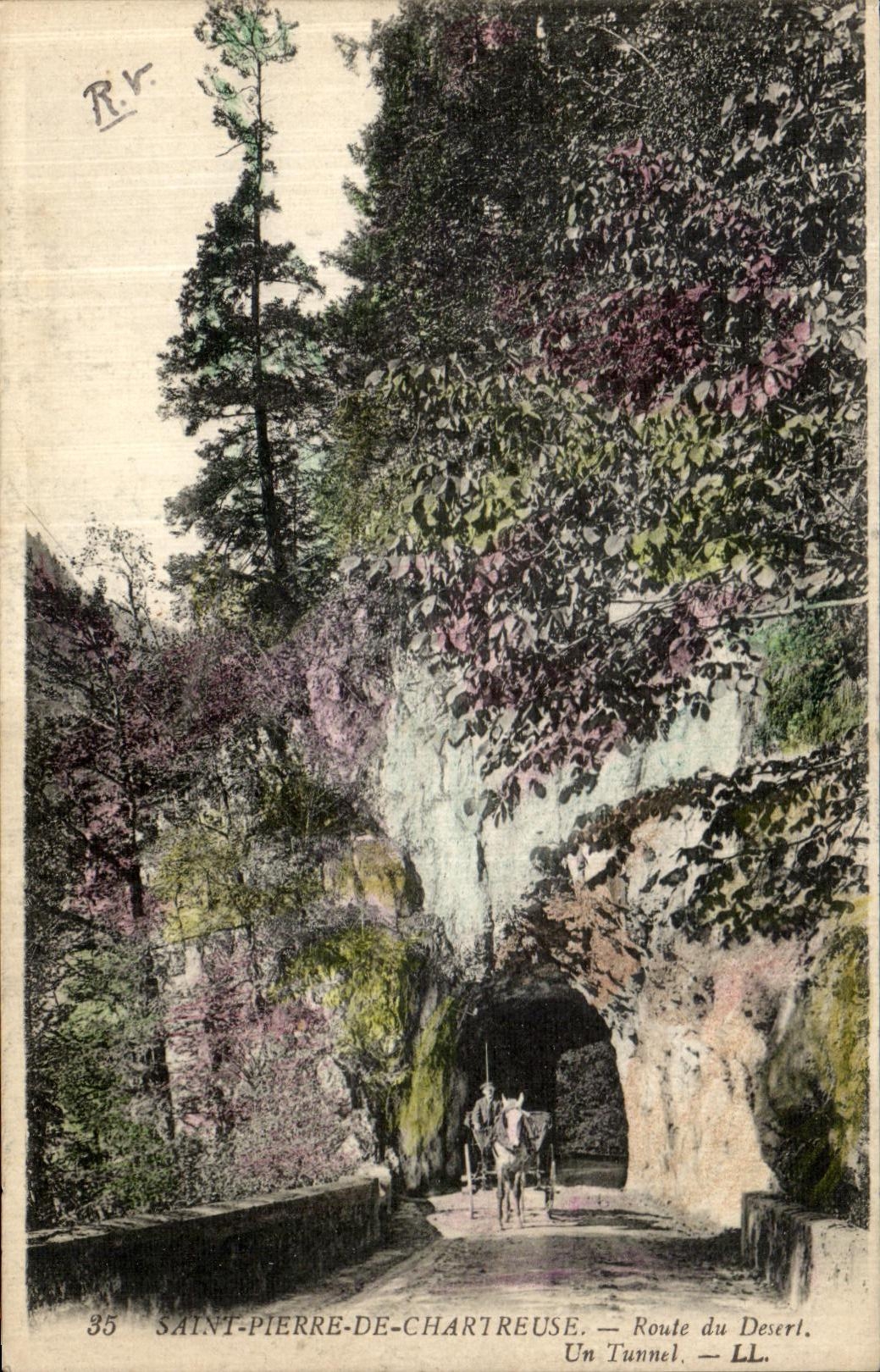 Saint-Pierre-de-Chartreuse — Ruta del Desierto. Un Túnel — LL.