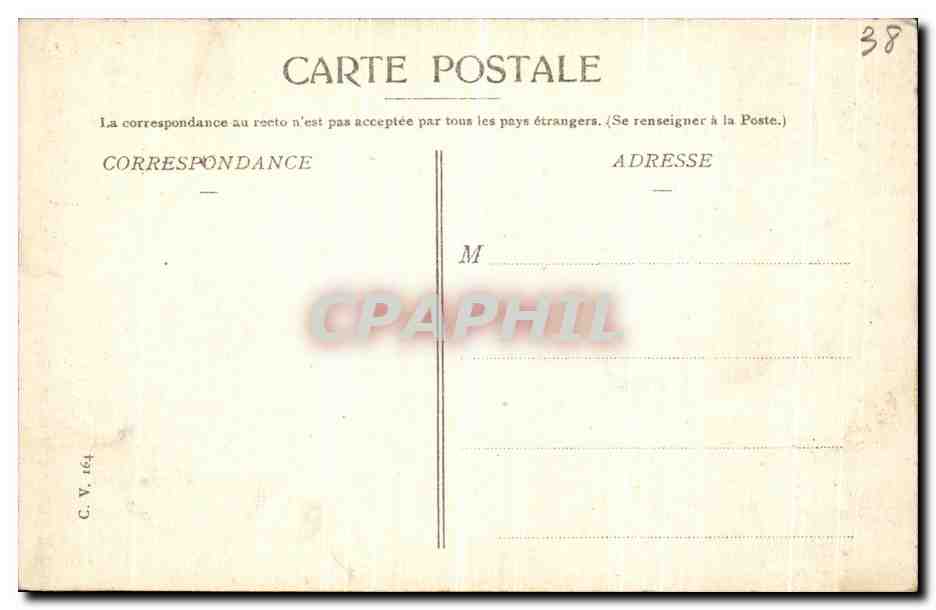 Dauphiné — Couvent de la Grande Chartreuse — Vue Générale — Éditeur : Couvent de la Grande Chartreuse, n° de série 38 — Reverso