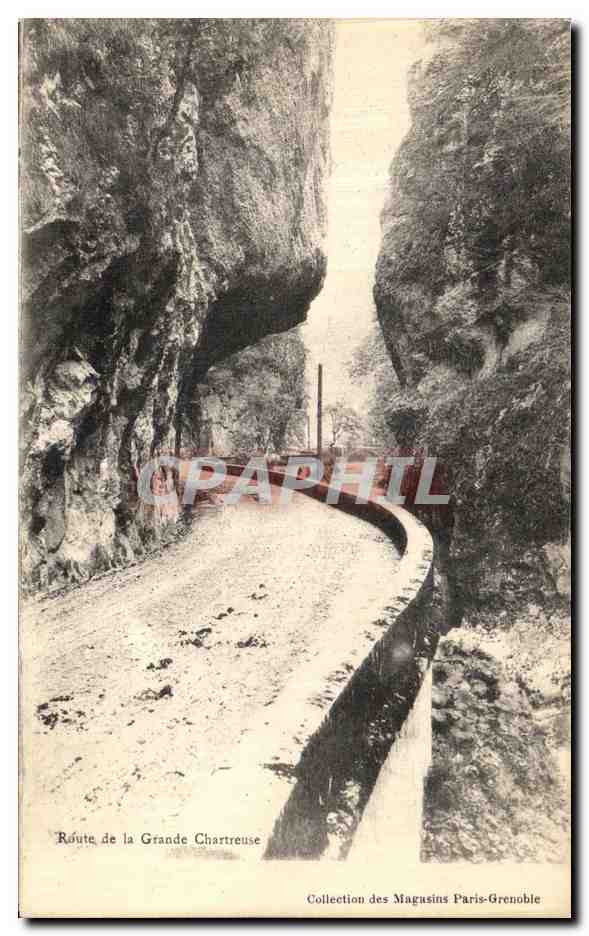 Route de la Grande Chartreuse — vue du canyon — Collection des Magusins Paris-Grenoble