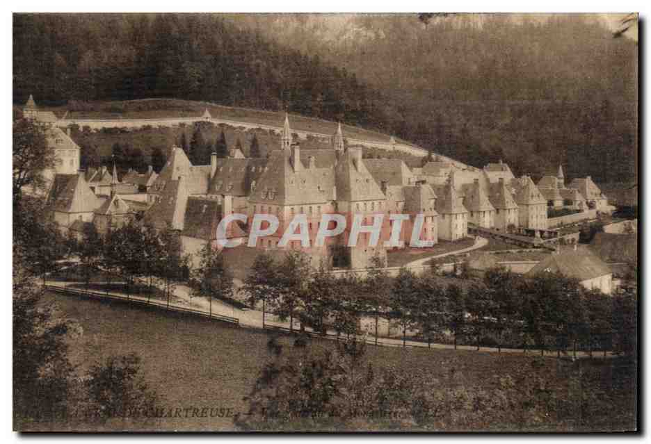 La Grande-Chartreuse — Vue générale du monastère — LL. n° 166