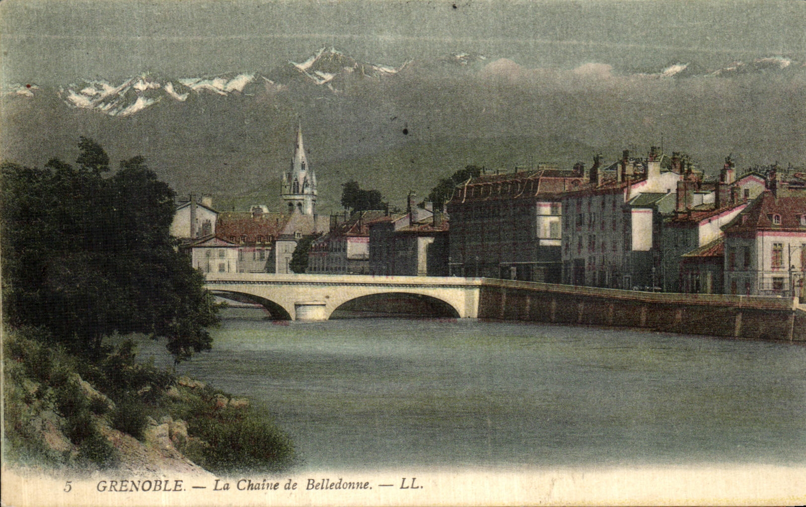 Grenoble — La Chaîne de Belledonne — LL. — N°5 - Recto