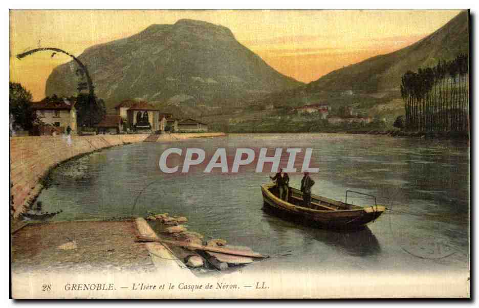CPA Grenoble L Isere et le Casque de Neron