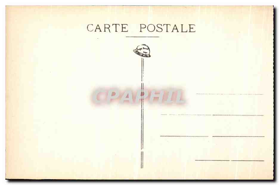 CPA Grenoble Exposition Internationale Houille Blanche et Tourisme Village Alpin Le Mulet Rough — Verso