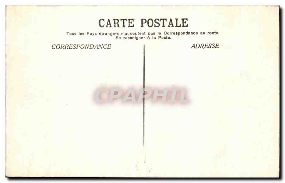 CPA Ligne de Grenoble a Gap Les Aiguilles de Lus et le Vallon de la Jarjatte — Verso
