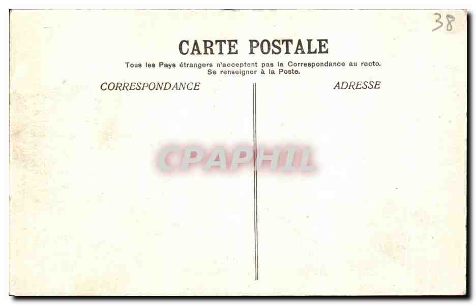 Dauphiné - Couvent de la Grande-Chartreuse - La Chapelle des Pères et les Tribunes - E. R. — Verso