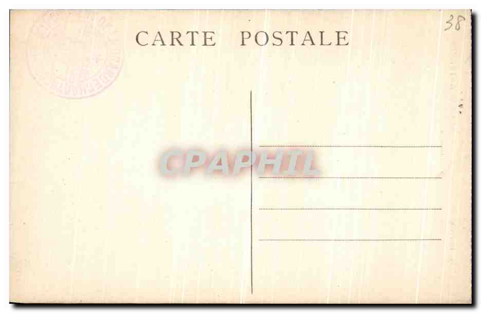 CPA Interieur du Couvent de la Grande Chartreuse Le Cimetiere — Verso