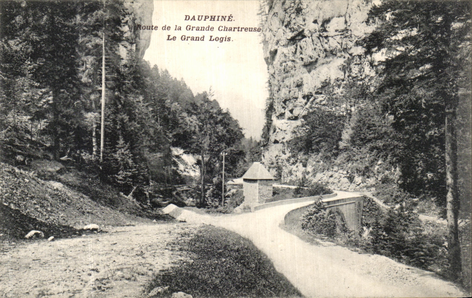 Dauphiné — Route de la Grande Chartreuse, Le Grand Logis — C. V. 188