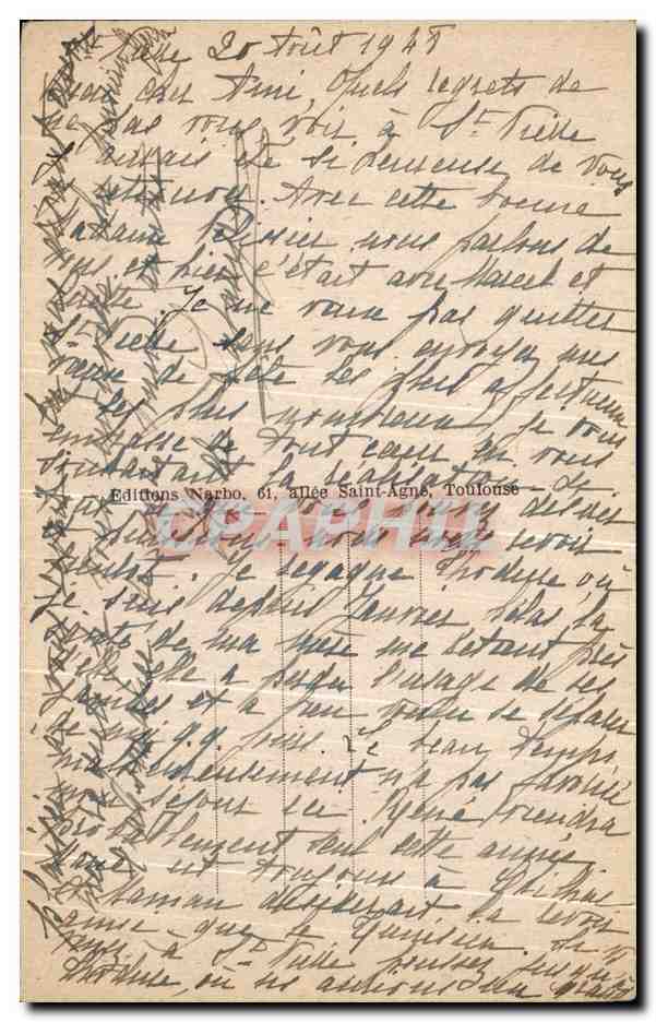 CPA Dauphine Saint Pierre de Chartreuse Vue Generale — Rückseite