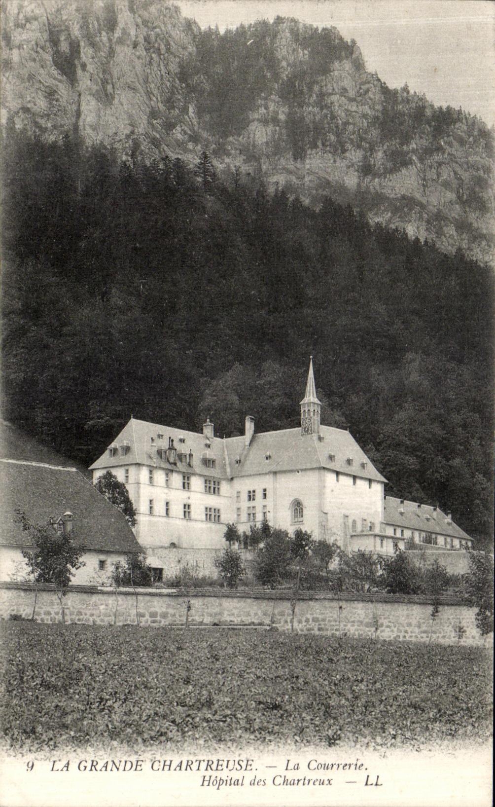 CPA La Grande Chartreuse La Courrerie Hopital des Chartreux