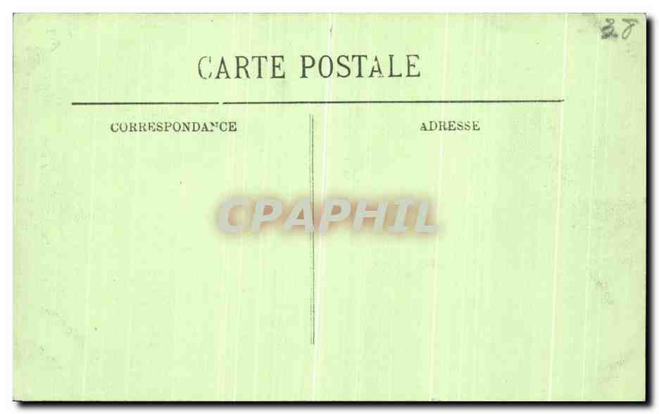 CPA La Grande Chartreuse La Courrerie Hopital des Chartreux — Rückseite