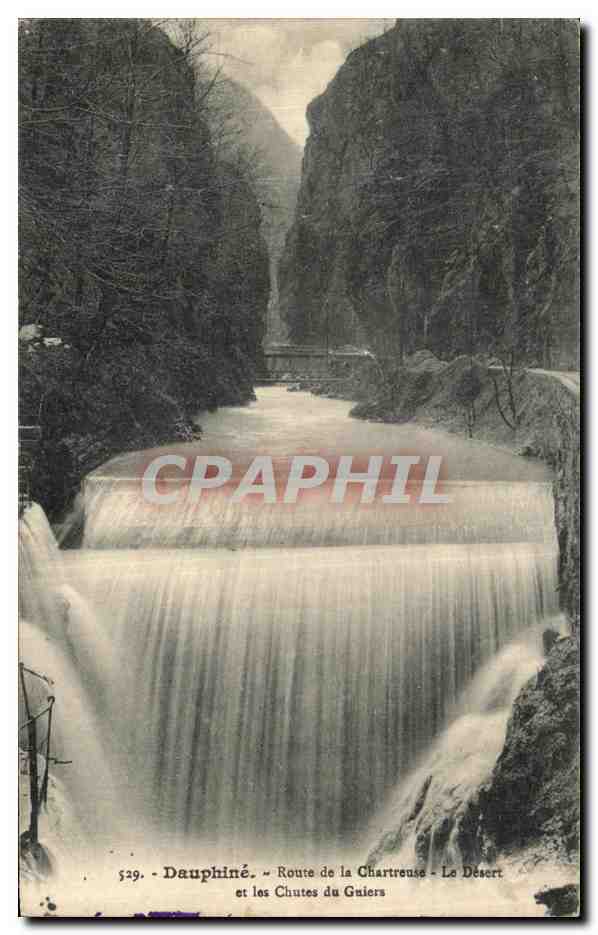 Dauphiné - Route de la Chartreuse - Le Désert et les Chutes du Guiers